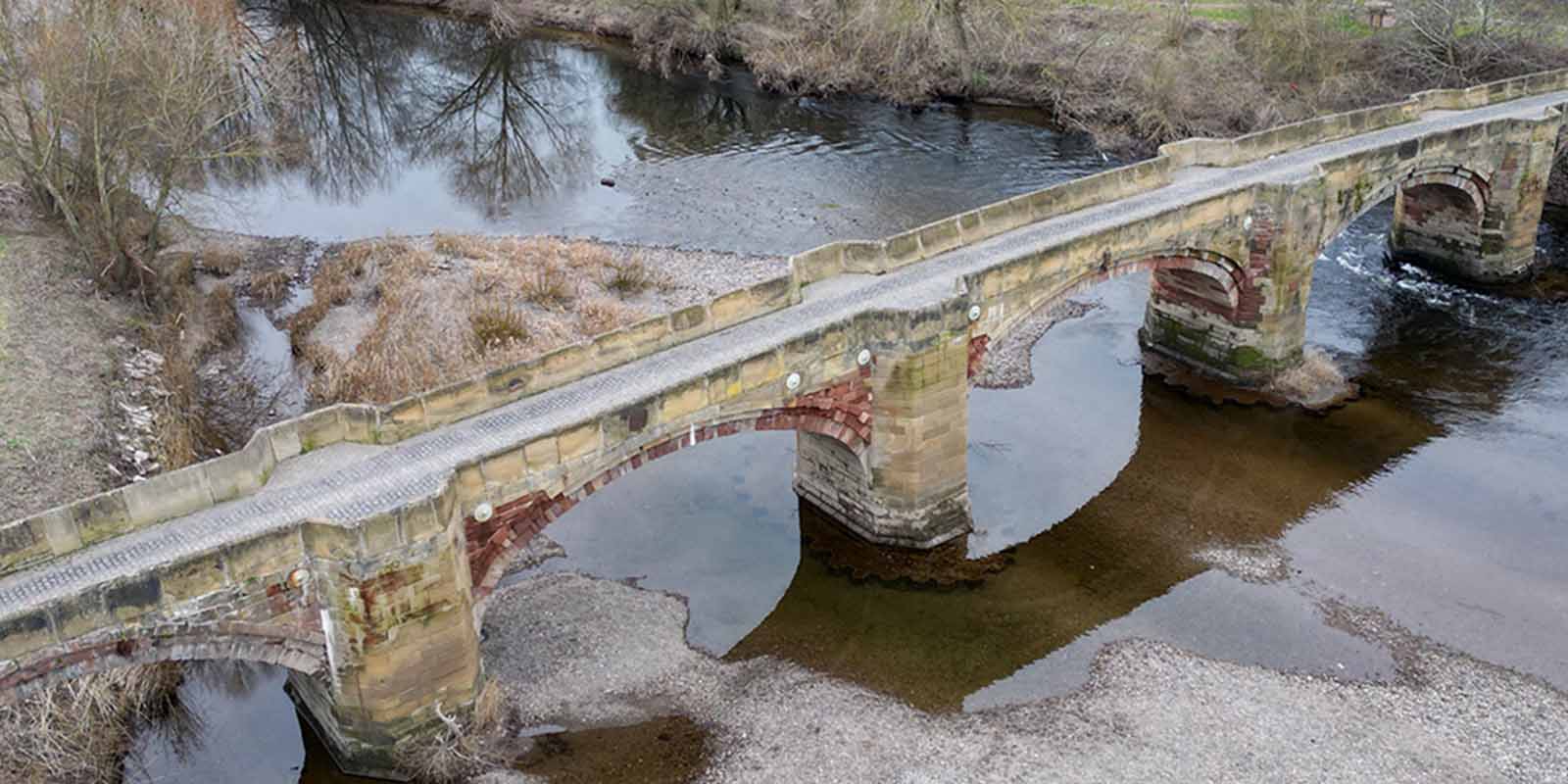 Bangor-on-Dee Bridge, Wrexham