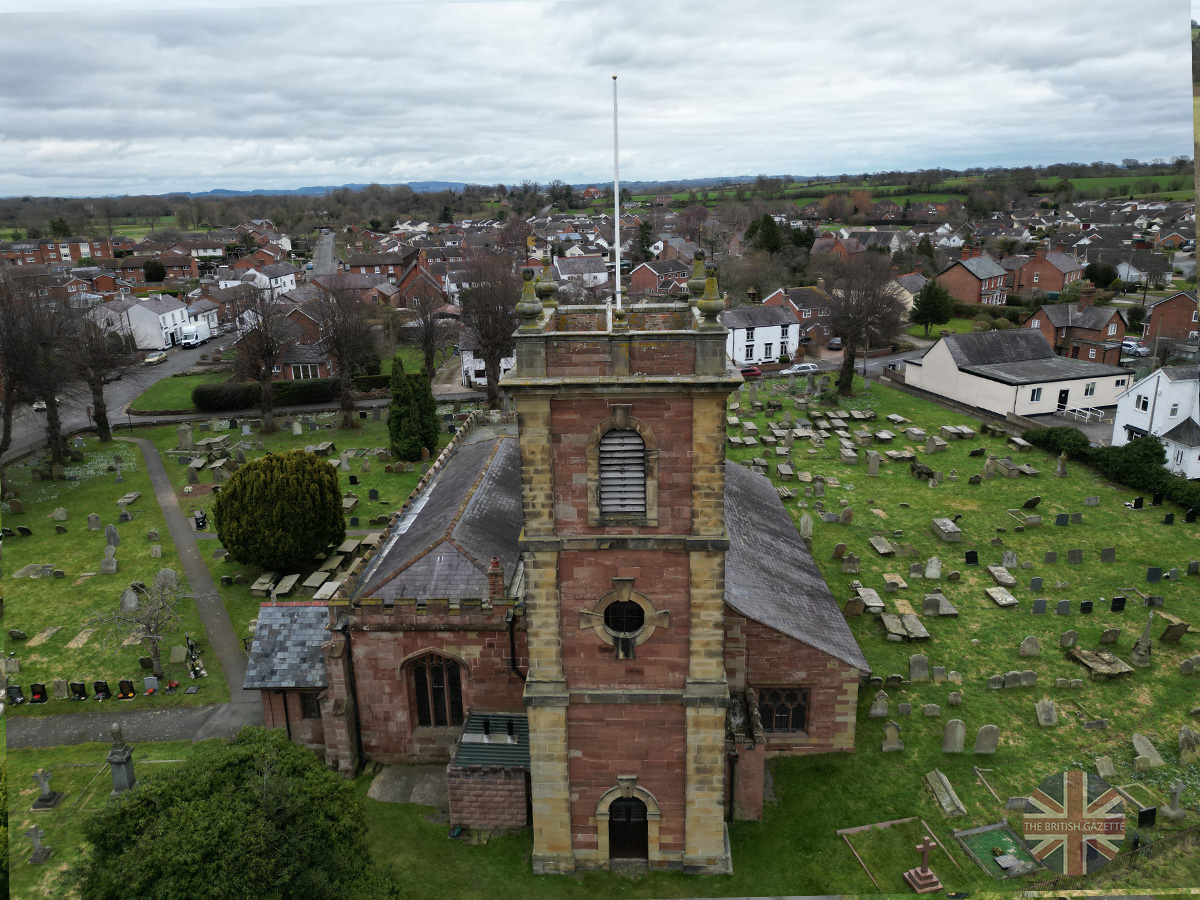St Dunawads Church, Bangor-on-Dee, Wrexham. The British Gazette, 2023